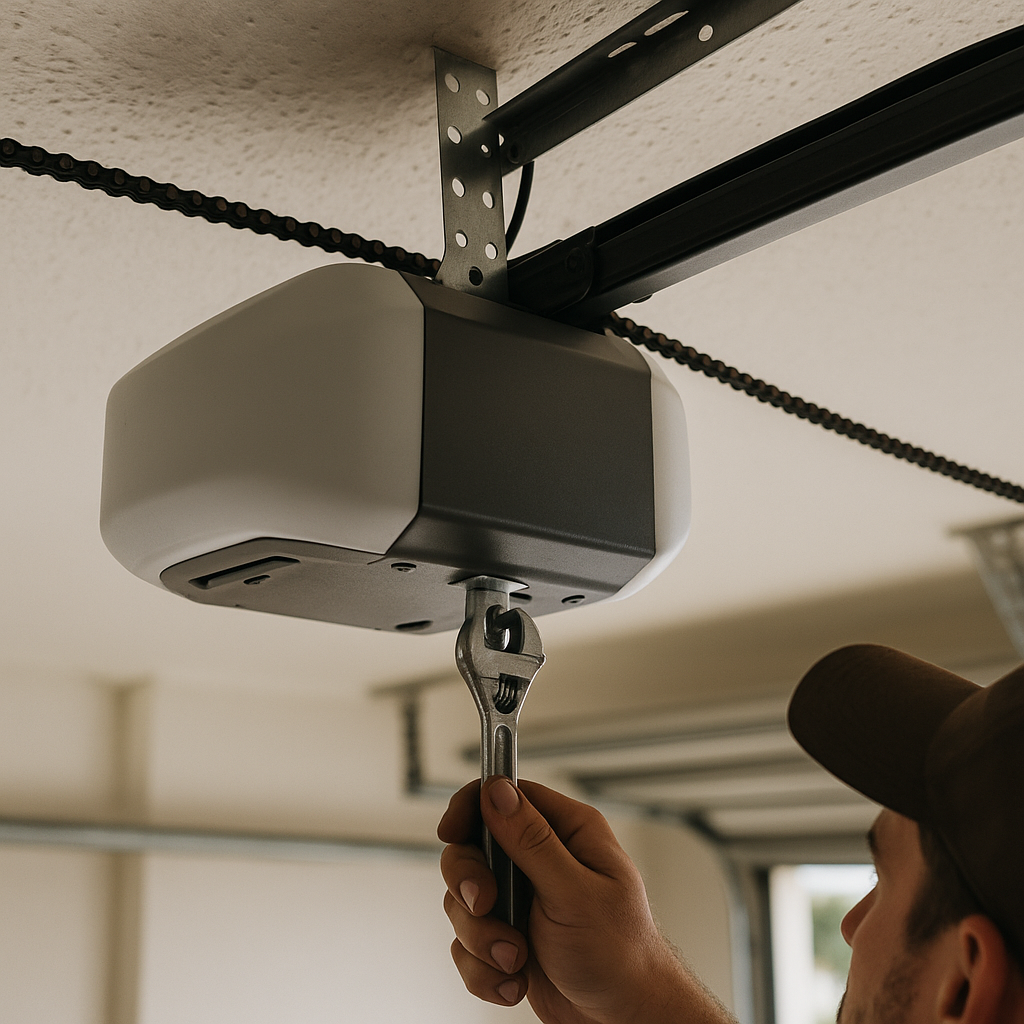 professional garage door opener service